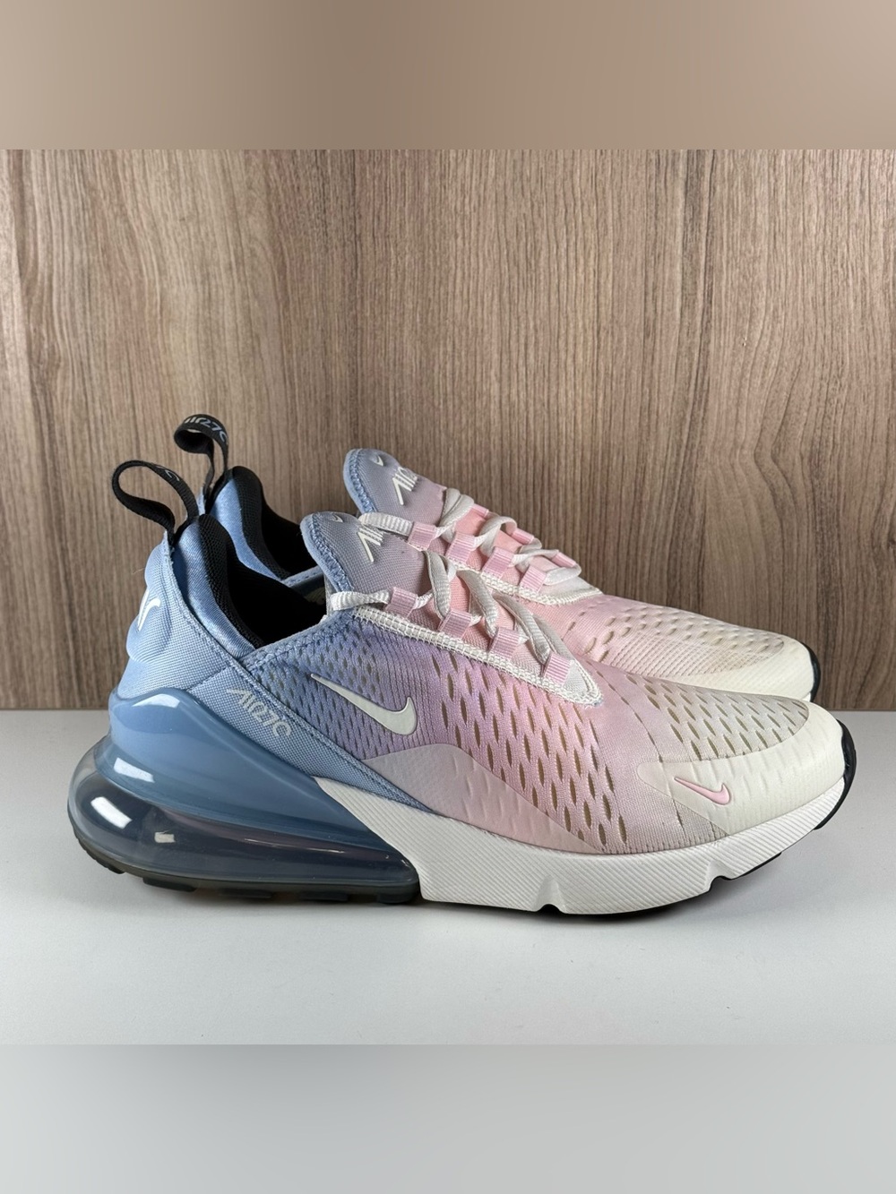 Nike Air Max 270 Aluminum Pink Foam Gradient IB4017-468 Women’s Size 8